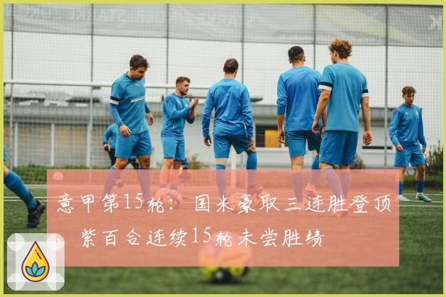 意甲第15轮：国米豪取三连胜登顶，紫百合连续15轮未尝胜绩