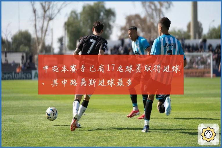 申花本赛季已有17名球员取得进球，其中路易斯进球最多